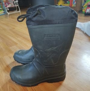Insulated winter snow boots